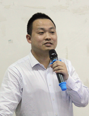 碧桂园山东区域人力资源总经理谭建进行实习岗位说明